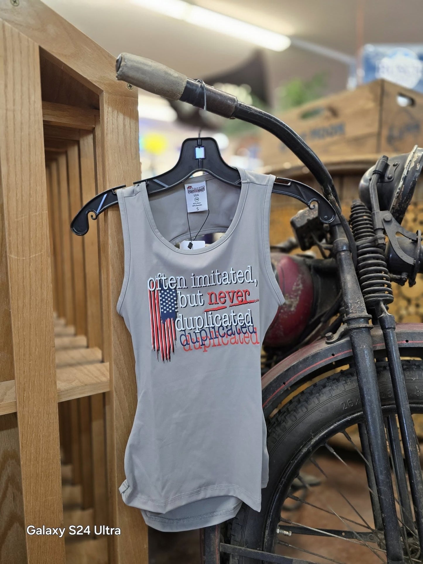 “Often Imitated, Never Duplicated” Backless Tank Top – Sick Bastard Streetwear