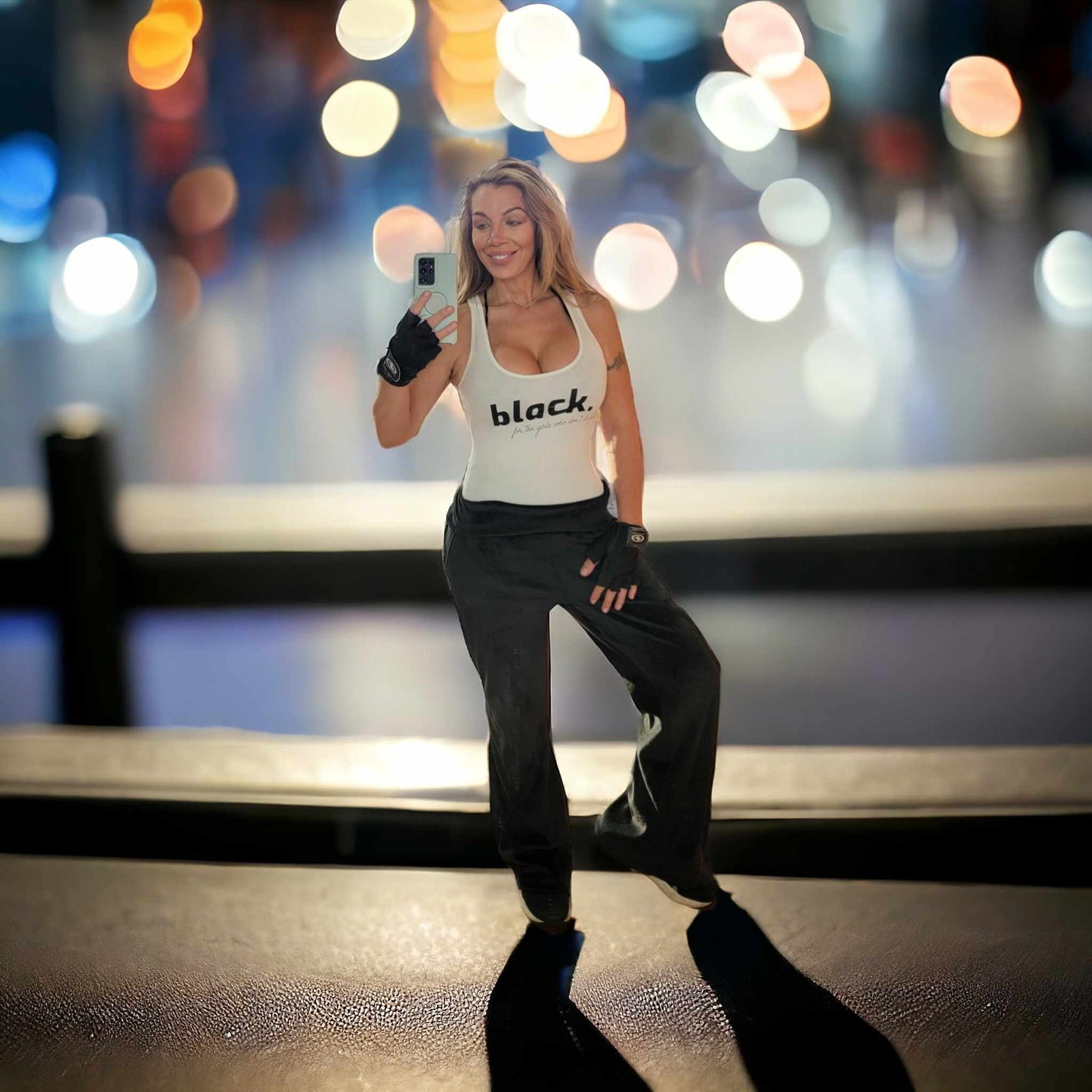 black.  Velour Track Pants   CLEARANCE SALE  50% OFF!!!