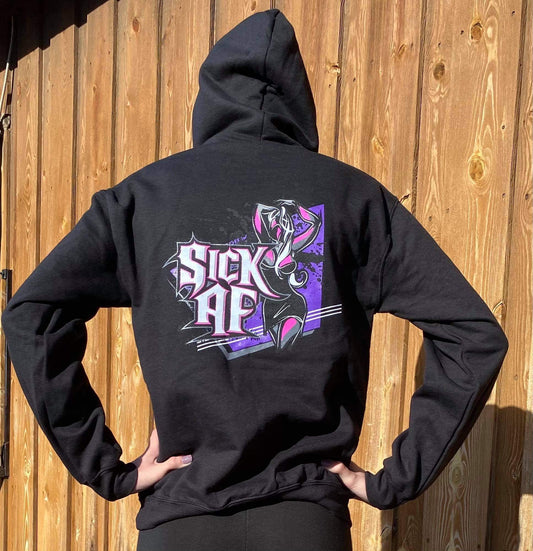 Sick AF Ladies pullover Hoodie