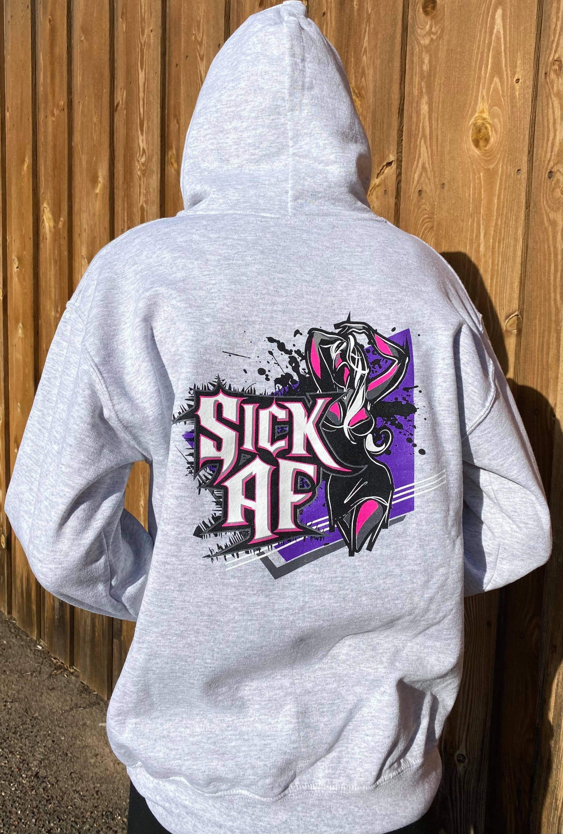 Sick AF Ladies pullover Hoodie
