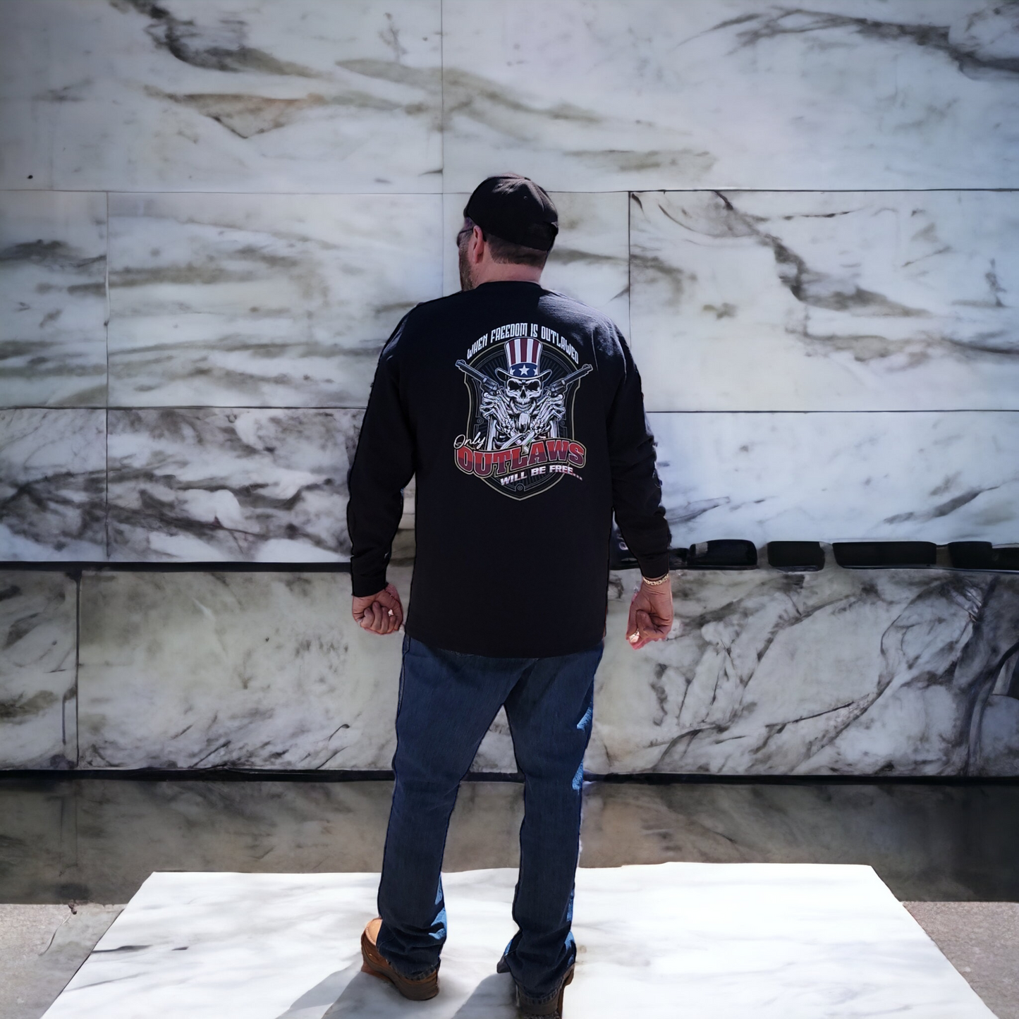 When Freedom is Outlawed only Outlaws will be Free Long Sleeve