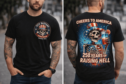 American Celebration Cheers To America T-Shirt showcasing patriotic design and vibrant colors for casual wear