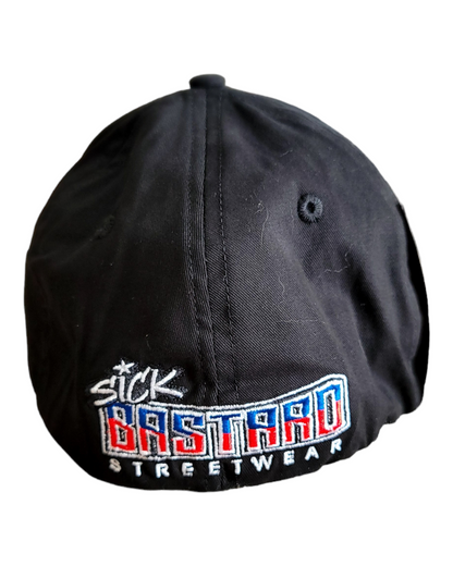 American AF Flexfit Curved Bill Hat