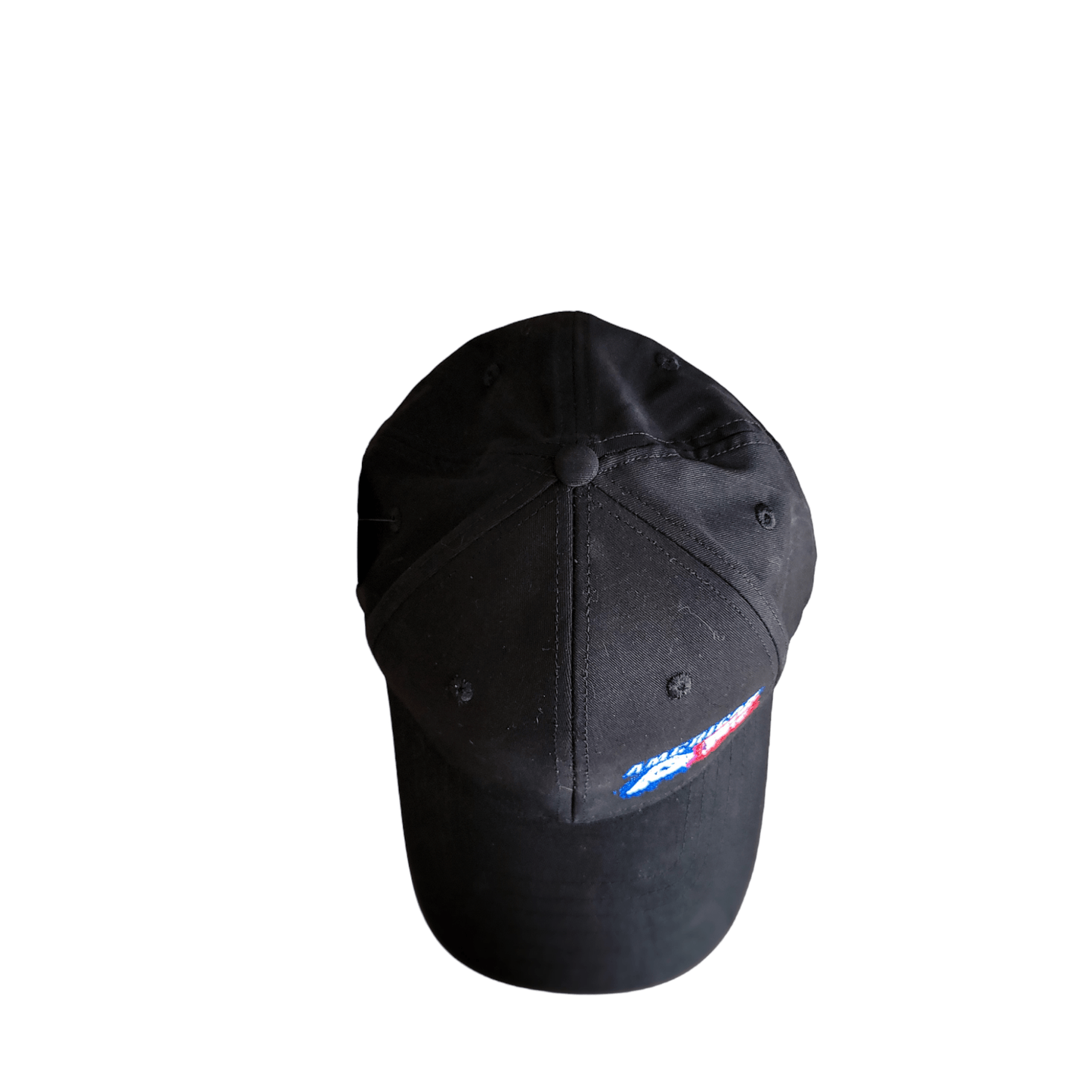 American AF flexfit hat with curved bill, showcasing a stylish black design from Sick Bastard Streetwear.