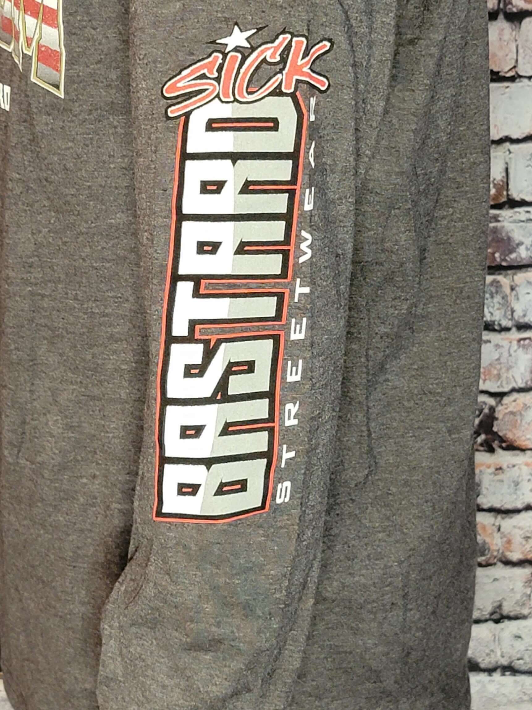 Freedom long sleeve shirt featuring Sick Bastard Streetwear logo and rebellious design on the sleeve.