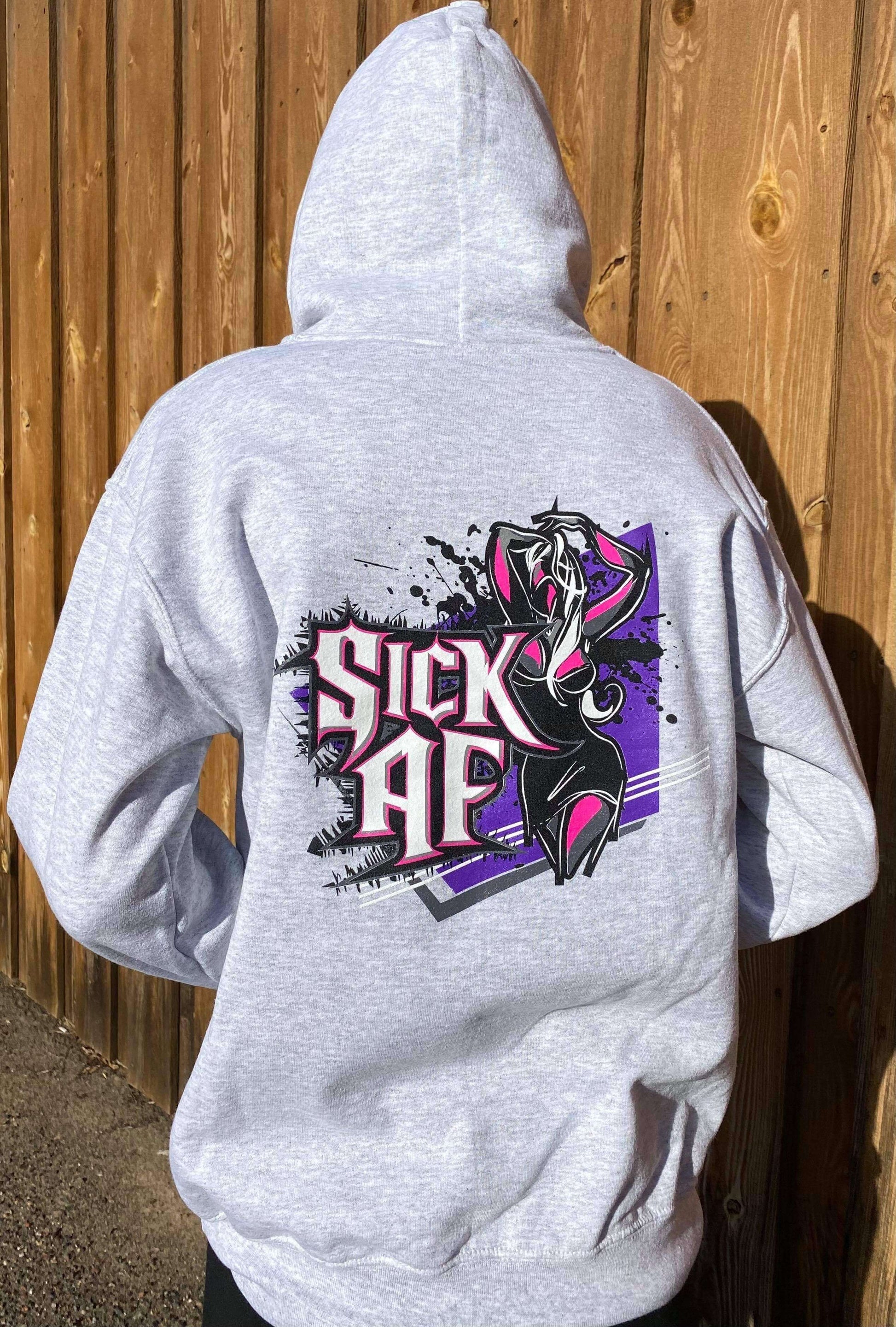 Sick AF Ladies pullover Hoodie