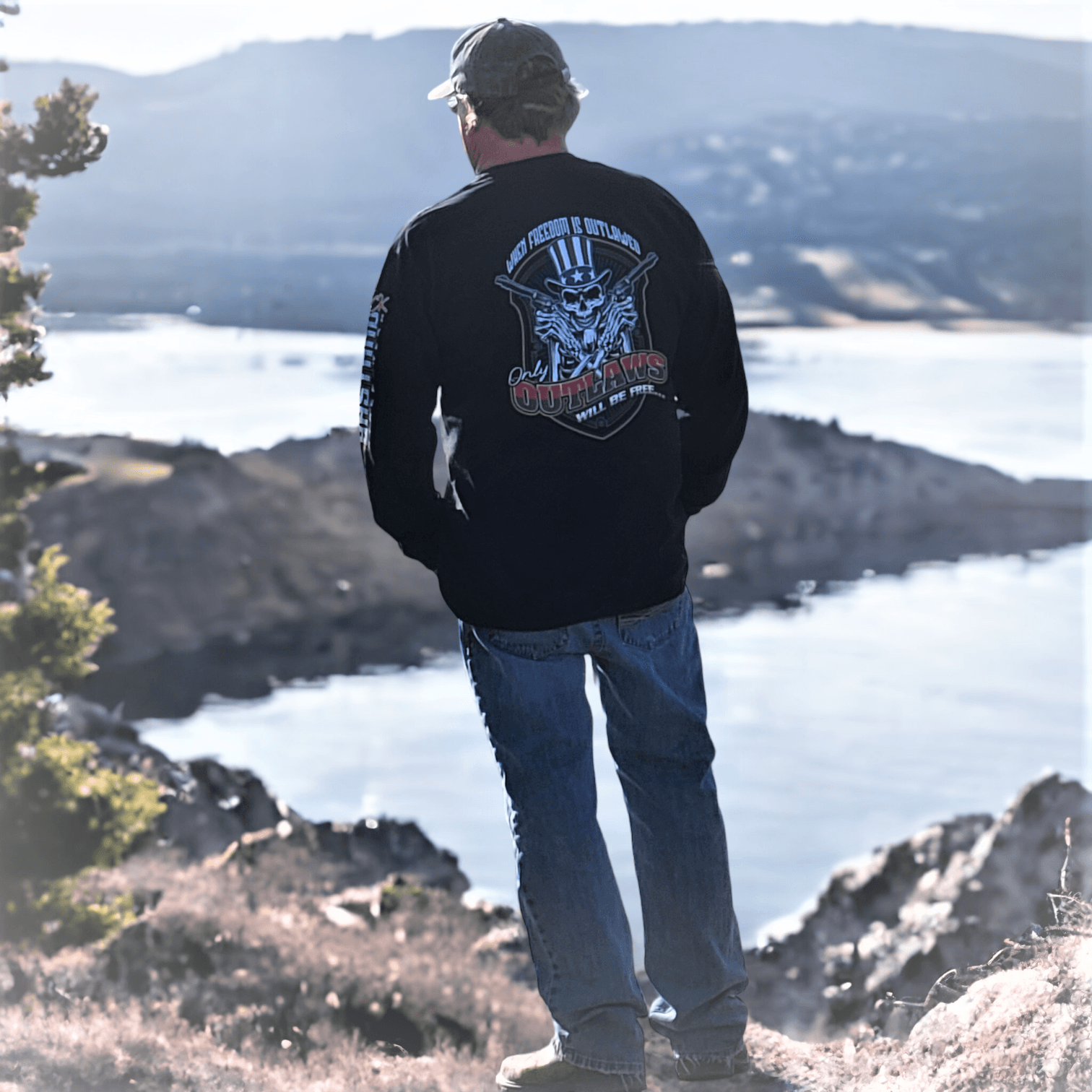 When Freedom is Outlawed only Outlaws will be Free Long Sleeve